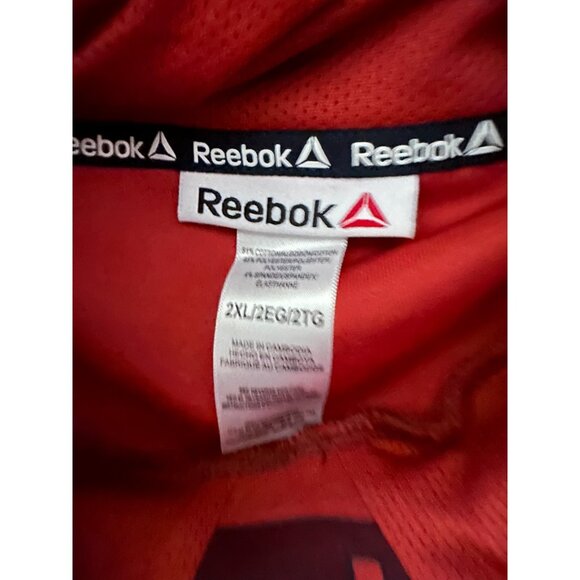 Reebok Classic Graphic Logo Hoodie Sweatshirt Men's SZ 2XL Port Royale (Red) NWT - Picture 9 of 9
